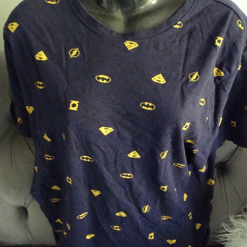 JUSTICE LEAGUE BOYS LOGO SHIRT